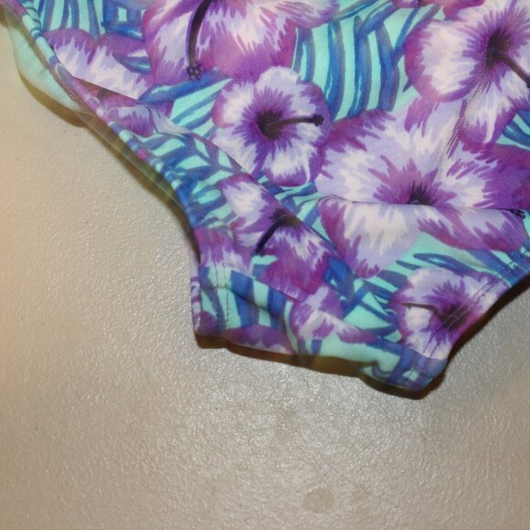 Purple & Blue 2 Pcs Justice Bikini Swimsuit Size 14 - Picture 12 of 12